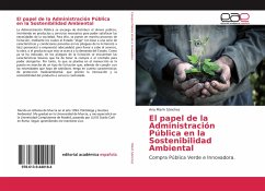 El papel de la Administración Pública en la Sostenibilidad Ambiental - Marín Sánchez, Ana