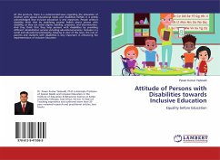 Attitude of Persons with Disabilities towards Inclusive Education