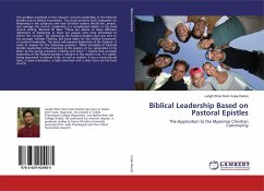 Biblical Leadership Based on Pastoral Epistles - Cope Kampi, Langh Khan Kam