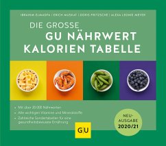 Die große GU Nährwert-Kalorien-Tabelle - Elmadfa, Ibrahim;Muskat, Erich;Fritzsche, Doris