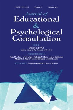 Cover Training in Consultation (eBook, PDF)