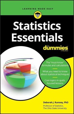 Statistics Essentials For Dummies (eBook, PDF) - Rumsey, Deborah J.