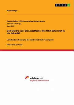 Voll-Elektro oder Brennstoffzelle. Wie fährt Österreich in die Zukunft? (eBook, PDF) - Jäger, Manuel