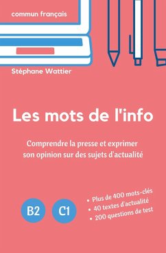 Cover Les mots de l'info (eBook, ePUB)