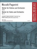 Werke für Violine und Orchester, Violine u. Klavier (Skordaturstimmung)