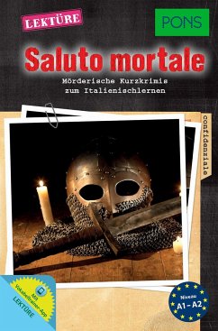 Cover PONS Kurzkrimi Italienisch - Saluto mortale