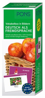 PONS Vokabelbox in Bildern Deutsch als Fremdsprache