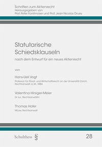 Statutarische Schiedsklauseln