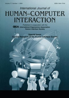 Cover Current Research of the Human Interface Society (eBook, ePUB)