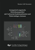 Anorganisch-organische Hybridnanopartikel mit Carboxylat-funktionalisierten und Platin-haltigen Anionen