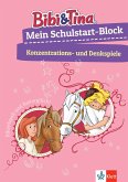 Bibi & Tina: Mein Schulstart-Block Konzentrations- und Denkspiele. Vorschule, ab 5 Jahren