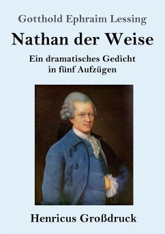 Nathan der Weise (Großdruck) - Lessing, Gotthold Ephraim