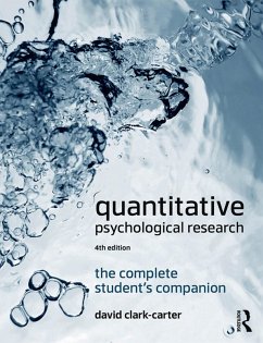 Quantitative Psychological Research (eBook, ePUB) - Clark-Carter, David