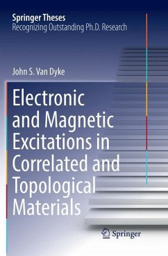 Electronic and Magnetic Excitations in Correlated and Topological Materials - Van Dyke, John S.
