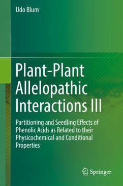 Plant-Plant Allelopathic Interactions III - Blum, Udo