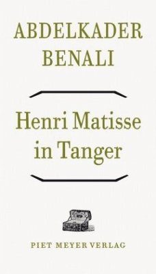Henri Matisse in Tanger - Benali, Abdelkader