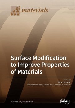 Cover Surface Modification to Improve Properties of Materials