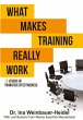 WHAT MAKES TRAINING REALLY WORK - Bild 1