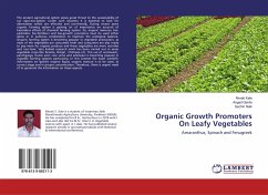 Organic Growth Promoters On Leafy Vegetables - Kale, Nivrati;Garde, Angad;Naik, Sachin