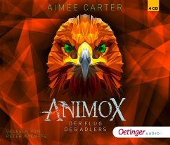 Der Flug des Adlers / Animox Bd.5 (4 Audio-CDs) - Carter, Aimée