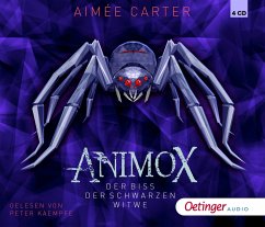 Der Biss der Schwarzen Witwe / Animox Bd.4 (4 Audio-CDs) - Carter, Aimée