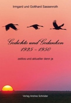 Cover Gedichte und Gedanken 1925 - 1950