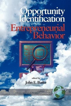 Cover Opportunity Identification and Entrepreneurial Behavior (eBook, ePUB)