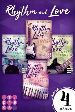 Rhythm and Love: Alle Bände der berührenden Rockstar-Romance in einer E-Box! (eBook, ePUB) - Fawn, Sophie