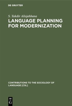 Cover Language Planning for Modernization (eBook, PDF)
