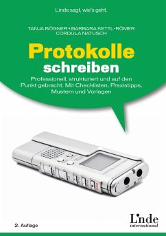 Protokolle schreiben (eBook, PDF) - Bögner, Tanja; Kettl-Römer, Barbara; Natusch, Cordula