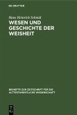 Wesen und Geschichte der Weisheit (eBook, PDF)