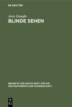 Cover Blinde sehen (eBook, PDF)