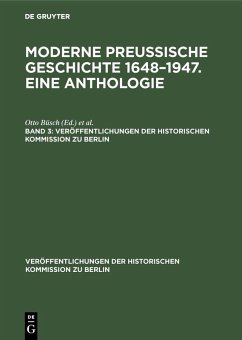 Cover Moderne preußische Geschichte 1648-1947. Eine Anthologie. Band 3 (eBook, PDF)