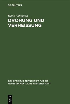 Drohung und Verheißung (eBook, PDF) - Lohmann, Hans