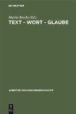 Text - Wort - Glaube (eBook, PDF)