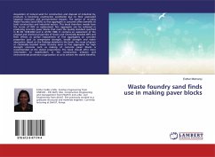 Waste foundry sand finds use in making paver blocks