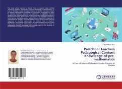 Preschool Teachers Pedagogical Content Knowledge of pre-mathematics