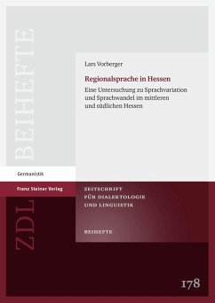 Regionalsprache in Hessen (eBook, PDF) - Vorberger, Lars
