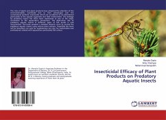 Insecticidal Efficacy of Plant Products on Predatory Aquatic Insects