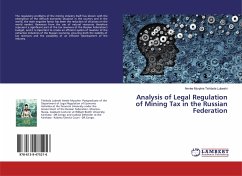 Analysis of Legal Regulation of Mining Tax in the Russian Federation