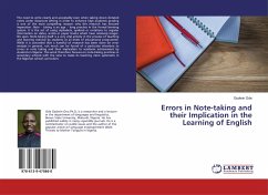 Errors in Note-taking and their Implication in the Learning of English