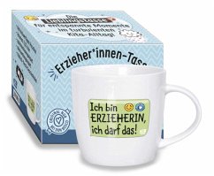 Original Don Bosco Erzieher_innen-Tasse: Ich bin Erzieherin, ich darf das!