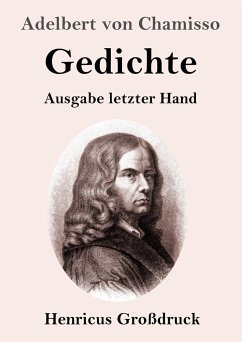 Gedichte (Großdruck) - Chamisso, Adelbert Von