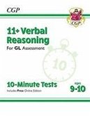11+ GL 10-Minute Tests: Verbal Reasoning - Ages 9-10 (with Online Edition)