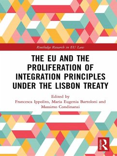 Cover The EU and the Proliferation of Integration Principles under the Lisbon Treaty (eBook, ePUB)
