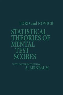 Cover Statistical Theories of Mental Test Scores (eBook, ePUB)