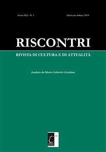 Riscontri. Rivista di cultura e di attualità (eBook, ePUB) - Riscontri