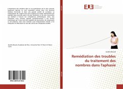 Remédiation des troubles du traitement des nombres dans l'aphasie - Bécard, Aurélie