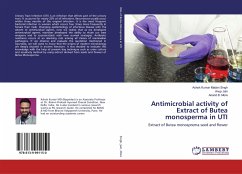 Antimicrobial activity of Extract of Butea monosperma in UTI - Singh, Ashok Kumar Madan;Jain, Anup;More, Anand B.