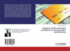 Analysis of the post-loan conditions of microcredit's beneficiaries